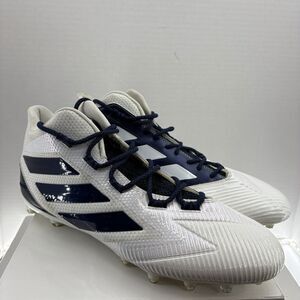 Adidas Shoes Mens 13 Freak Carbon Low Football Cleats Blue/White Lace‎ Up